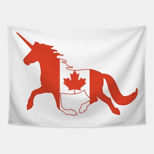 Canadian Unicorn Tapestry