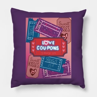 Love coupons Pillow