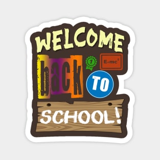 Welcome Back To School! Magnet