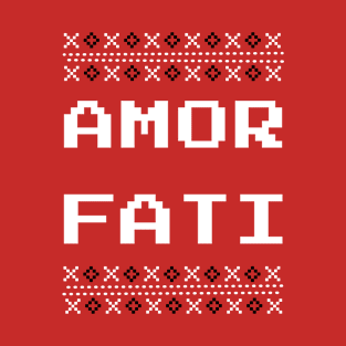 Amor Fati christmas style T-Shirt