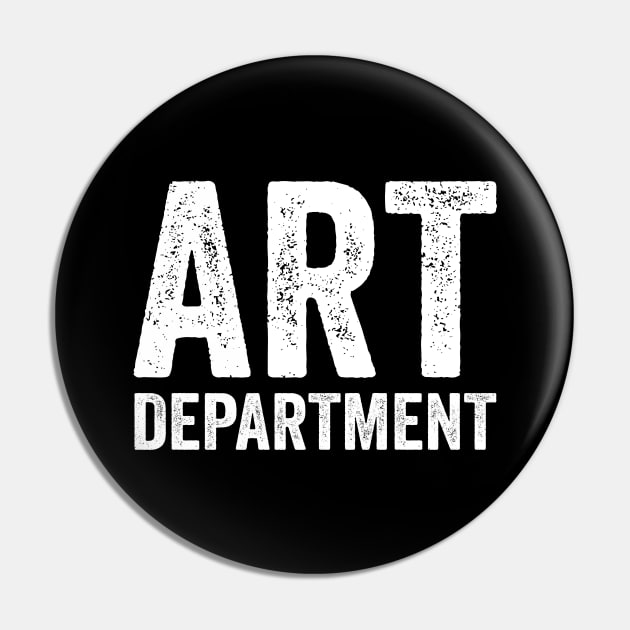 Art Departmen - White Style Pin by Akbar Rosidianto shop