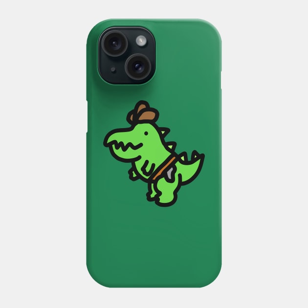 Cowboy rex Phone Case by Dwarf's forge