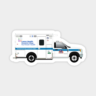 greenwich village ambulance Magnet