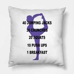 Fitness motivation - Go to the Gym Pillow