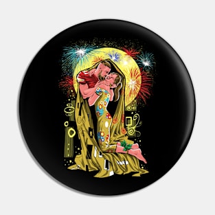 The Bowl Kiss Pin