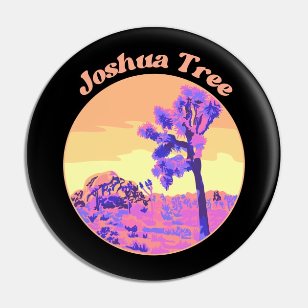 Joshua Tree Pin by Slightly Unhinged