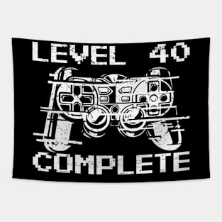 Level 40 Complete 40 Funny Old Classic 1982 Funny Cool Tapestry