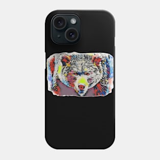 Grizzly Bear art Phone Case