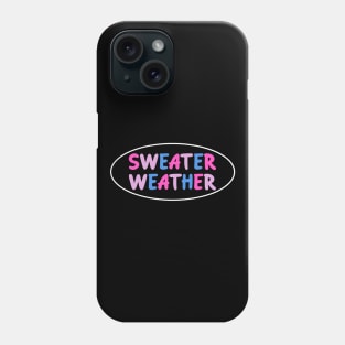 Sweater Weather - Bisexual Pride Phone Case