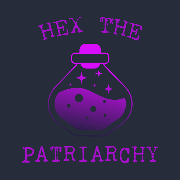 Hex The Patriarchy Femіnist Witch Funny Magical Mystical Magic potion by Meteor77