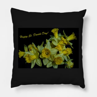 HAPPY ST. DAVIDS DAY! Pillow