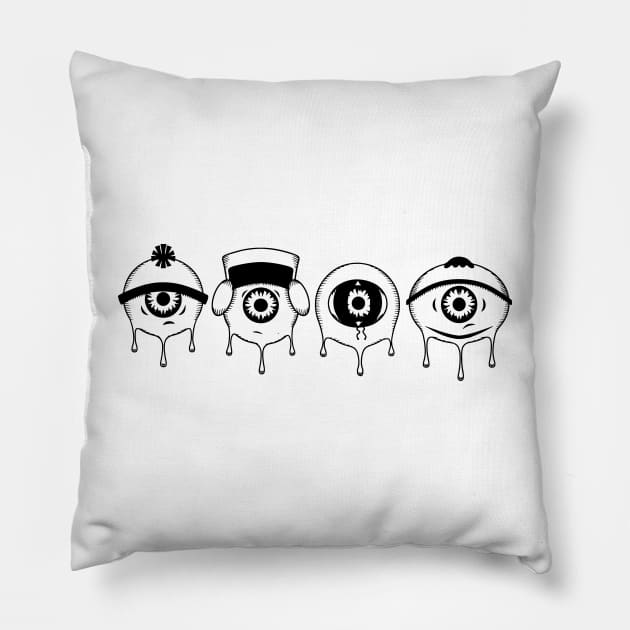 SOUTH PARK FAN ART Pillow by Shaun Manley