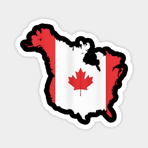 The USA Canada’s 11th Province Funny Magnet by ArtistTee ⭐⭐⭐⭐⭐