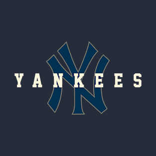 New York Yankees 3 by Buck Tee T-Shirt