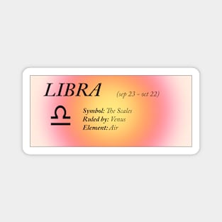 Libra Magnet