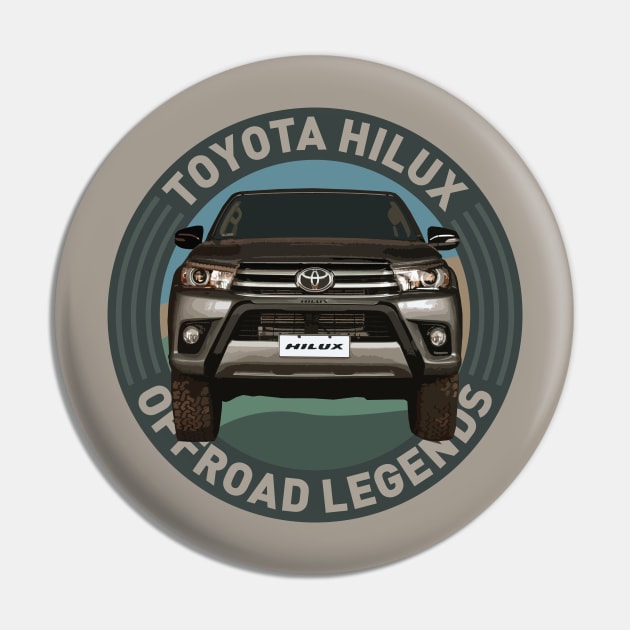 4x4 Offroad Legends: Toyota Hilux Pin by OFFROAD-DESIGNS