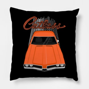 Oldsmobile Cutlass 1969 - orange Pillow