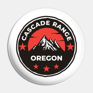 Cascade Range Oregon - Travel Pin