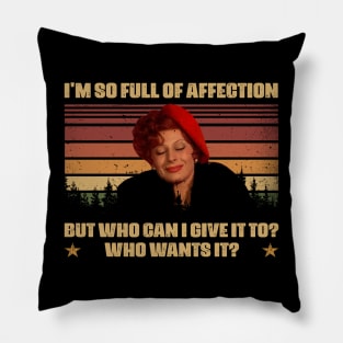 Fellini's Masterpiece Amarcords Film Shirts for Italian Cinema Lovers Pillow