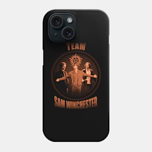 Team Sam Winchester Design Phone Case