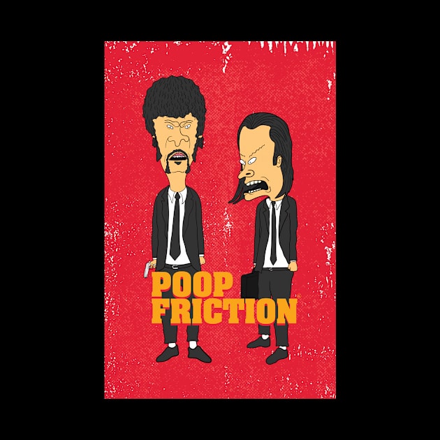 Beavis & Butthead in Poop Friction by CalebLindenDesign