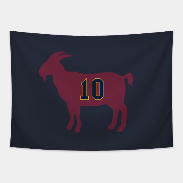 Darius Garland Cleveland Goat Qiangy Tapestry by qiangdade