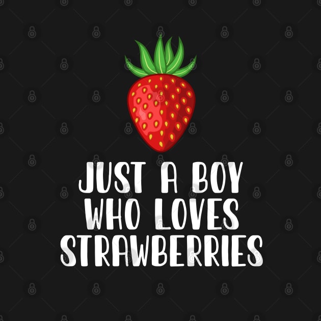 Just A Boy Who Loves Strawberries by simonStufios