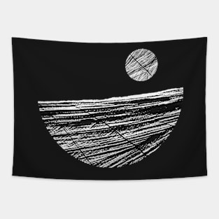 Lunar Woodscape Tapestry