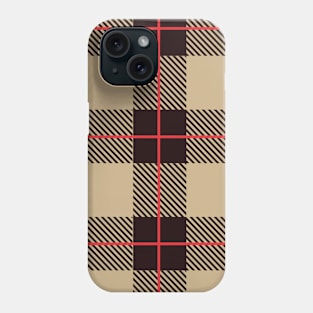 Tartan Beige Phone Case