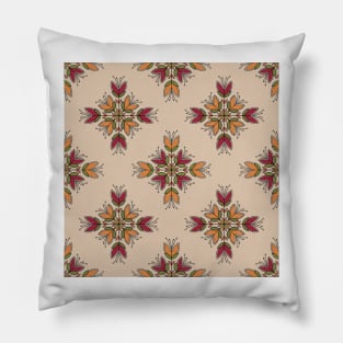 Madhubani - Indian Folk Art Pillow