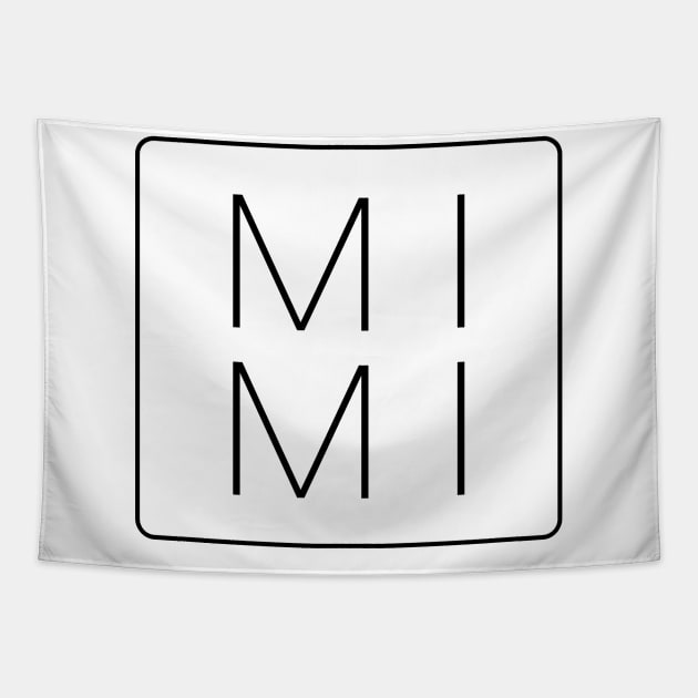 Minimalist Mimi Tapestry by Hello Sunshine