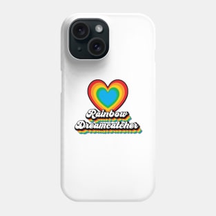 Rainbow Dreamcatcher Heart Phone Case