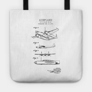 AIRPLANE patent Tote