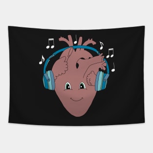 Anatomy heart music medicine Tapestry