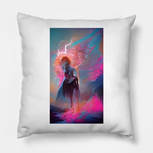 Electric Angel Pillow