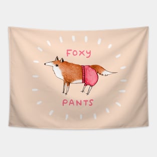 Foxy Pants Tapestry