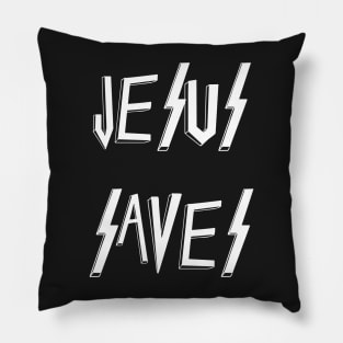 Jesus Saves Slayer Parody Pillow