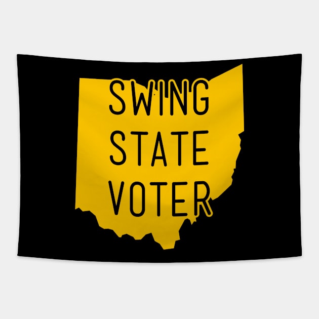 Swing State Voter - Ohio Tapestry by brkgnews