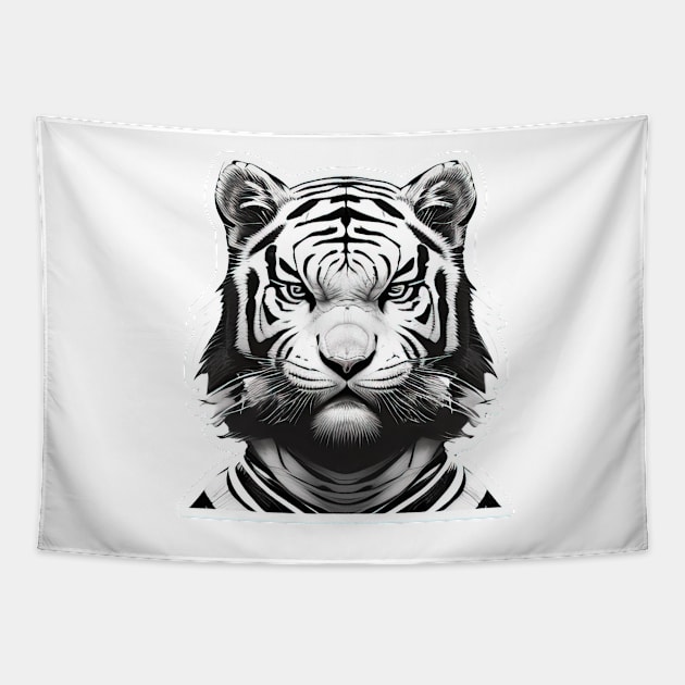 Tiger, predator Tapestry by IDesign23