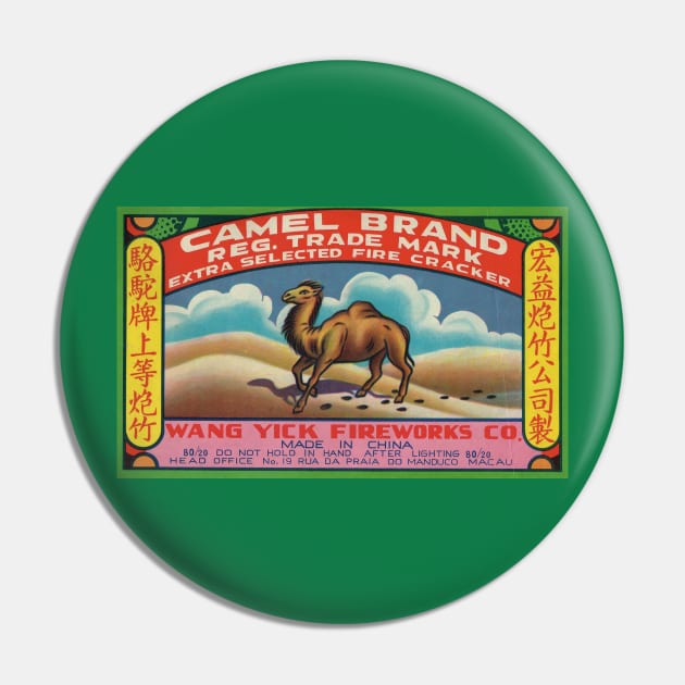 VINTAGE FIRECRACKER CAMEL Pin by kakeanbacot