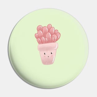 Cute cactus 4 Pin