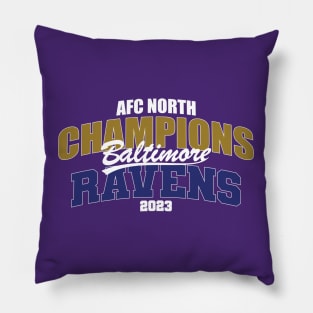 RAVENS CHAMPS Pillow