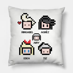 Bravely Pixels Pillow