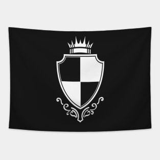 royal crown shield Tapestry