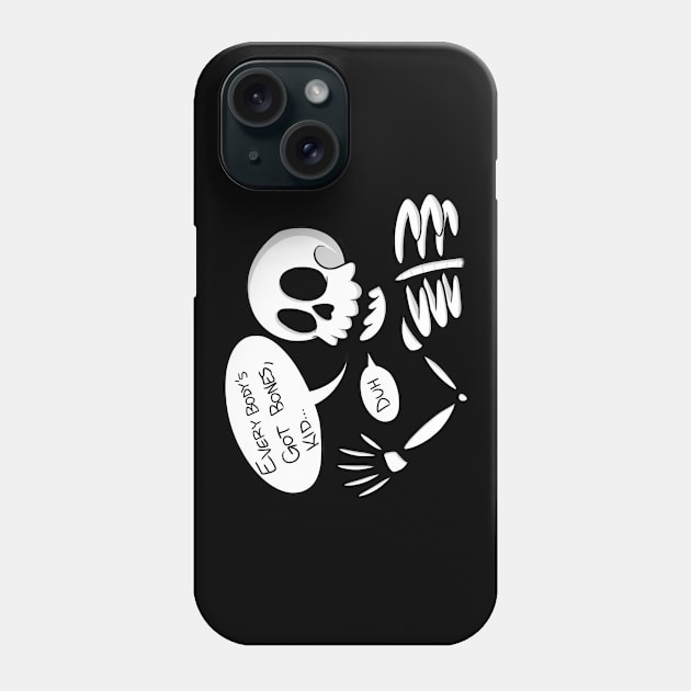 Bone Wisdom Phone Case by Zach James Games