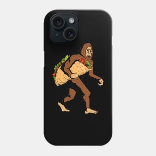 Bigfoot Carrying Taco Phone Case