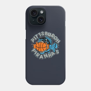 Defunct Pittsburgh Piranhas Basketball Team Phone Case