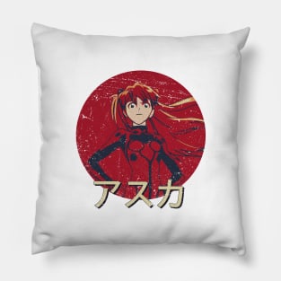 Asuka - Eva - Retro Pillow