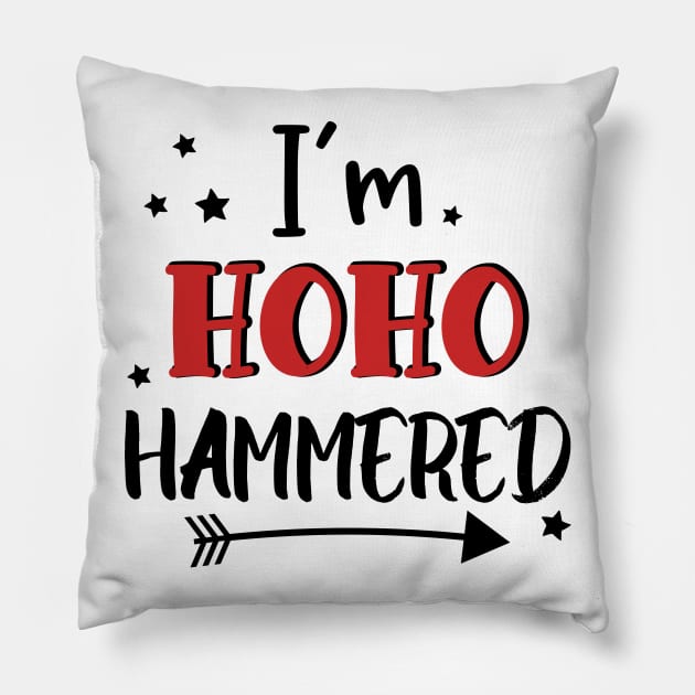 I'm HoHo Hammered Pillow by SrboShop