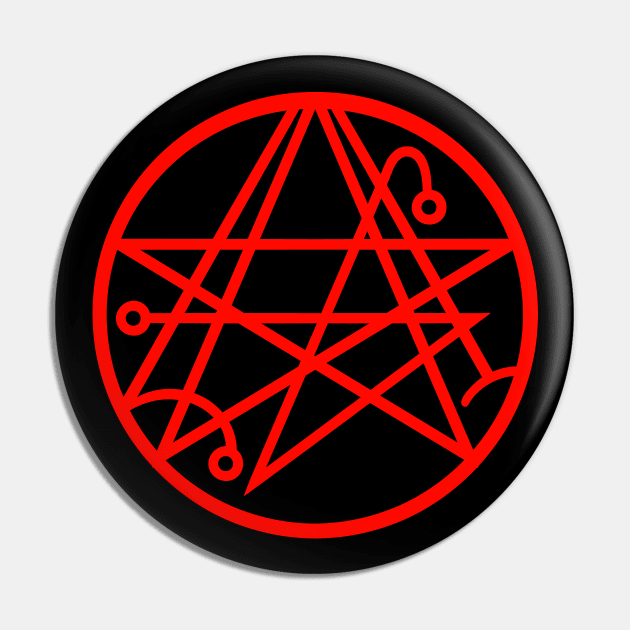 Necronomicon gate Pin by OccultOmaStore